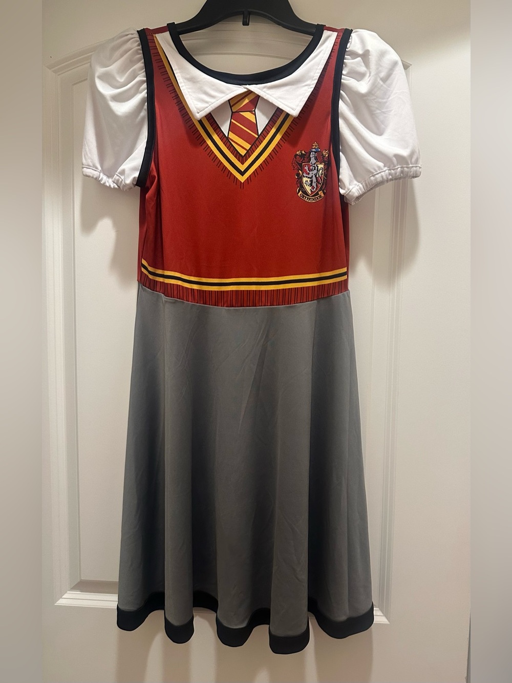 Women’s Harry Potter Gryffindor Costume Dress with Matching Socks